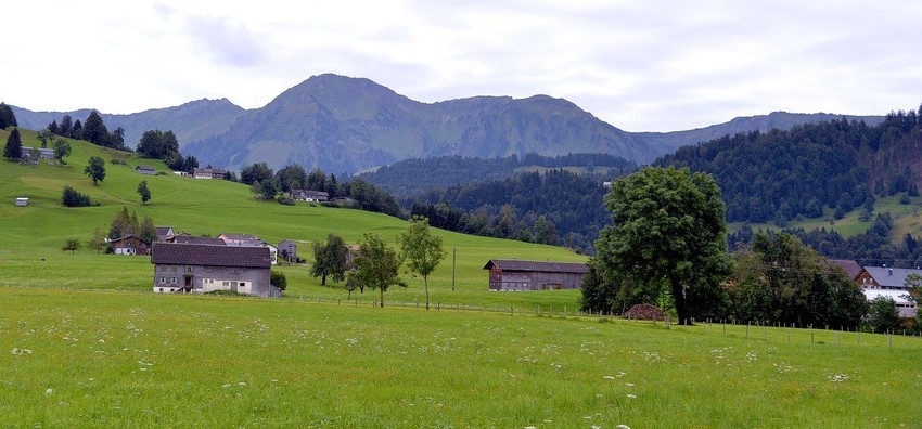 Ugrožena zelena pokrajina Forarlberg (fotografija iiz 2014)