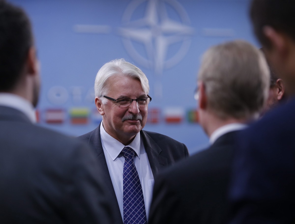 Witold Waszczykowski na spotkaniu NATO