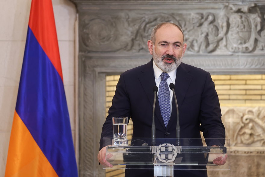 Premier Armenii Nikol Paszinian, 27 lutego 2023 r.