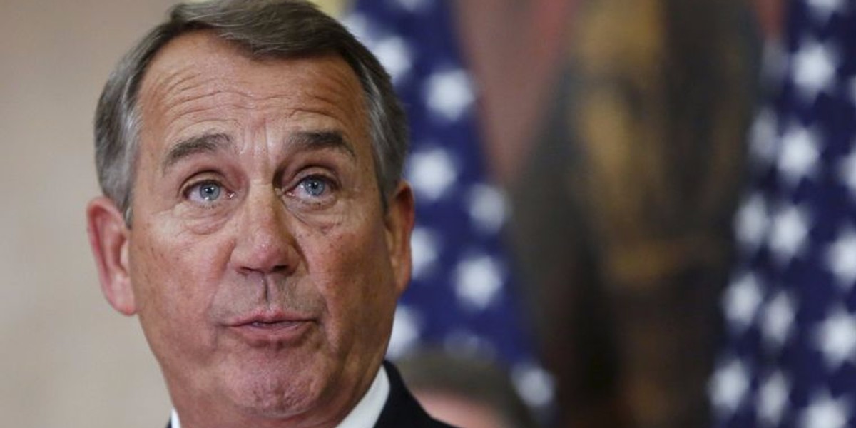 John Boehner said he once called Sean Hannity to tell him he was 'nuts'