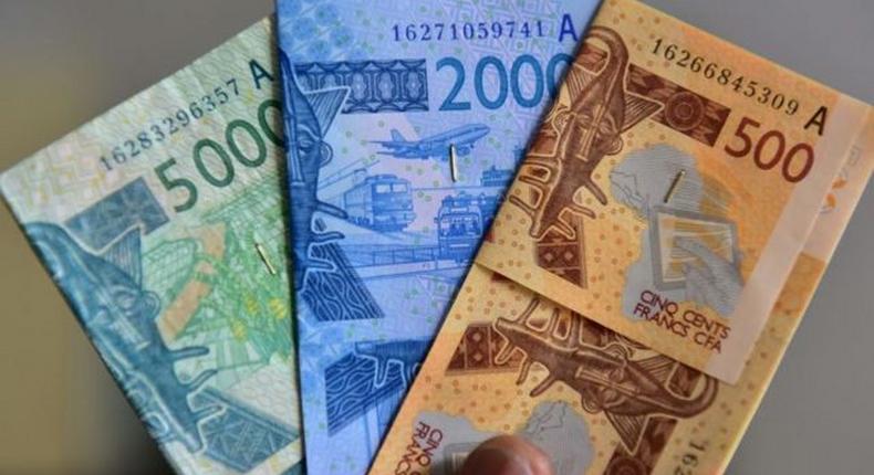 Billets de banque - argent Côte d'Ivoire