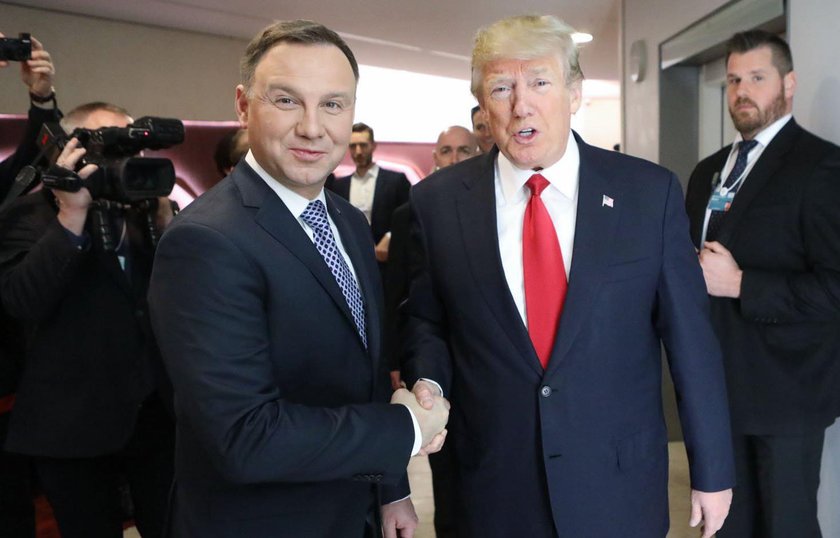 Uff! Trump przyjmie Dudę