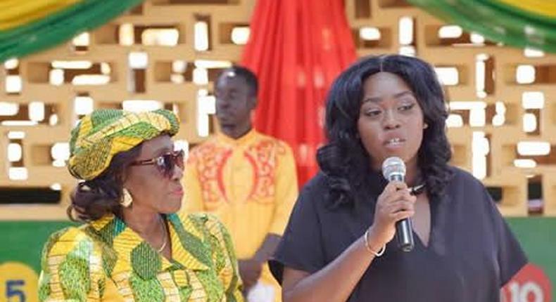 Nana Konadu Agyeman Rawlings And Peace Hyde