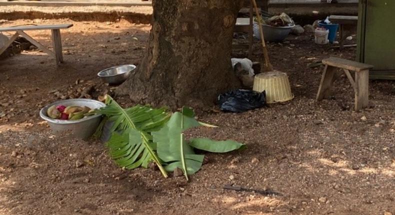 Body of boy killed by thunder left in the open 