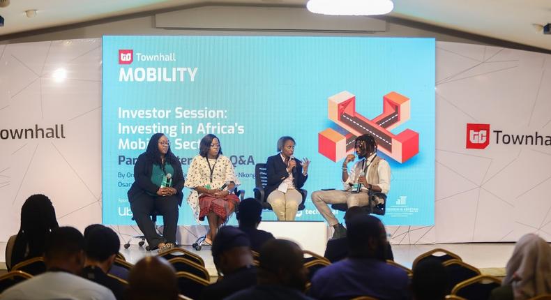 Panel session at the TechCabal TownHall Mobility event in Sept 2019