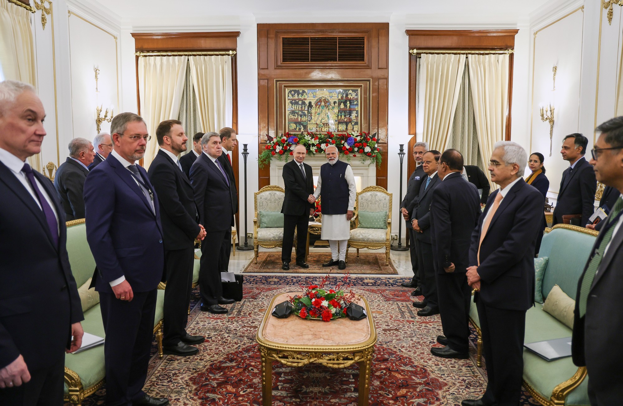 Vladimir Putin bol na oficiálnej návšteve v Indii. 