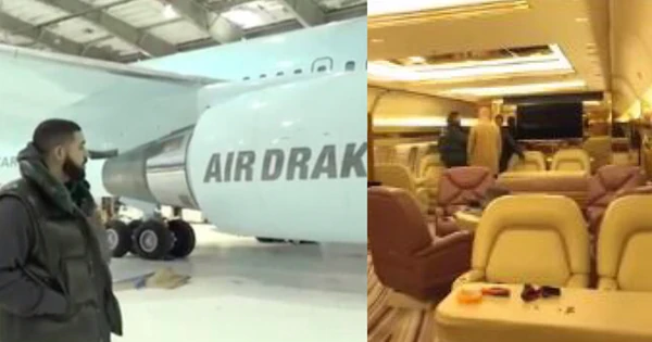 VIDEO: Here's a look inside Air Drake - The aeroplane the rapper bought for himself | Pulse Ghana