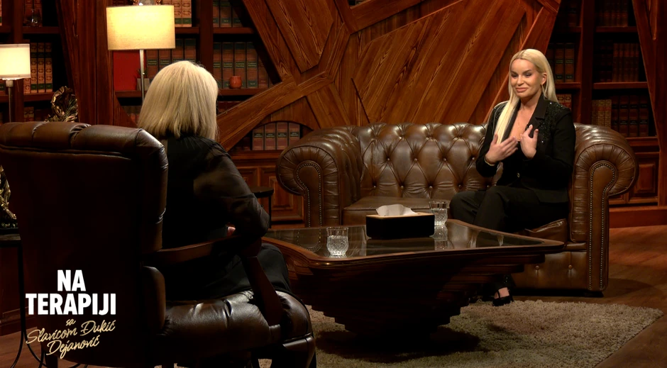 Aleksandra Stojković Džidža, emisija "Na terapiji sa Slavicom Đukić Dejanović"