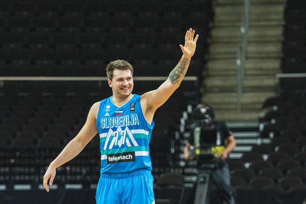 Luka Doncic w barwach reprezentacji Słowenii