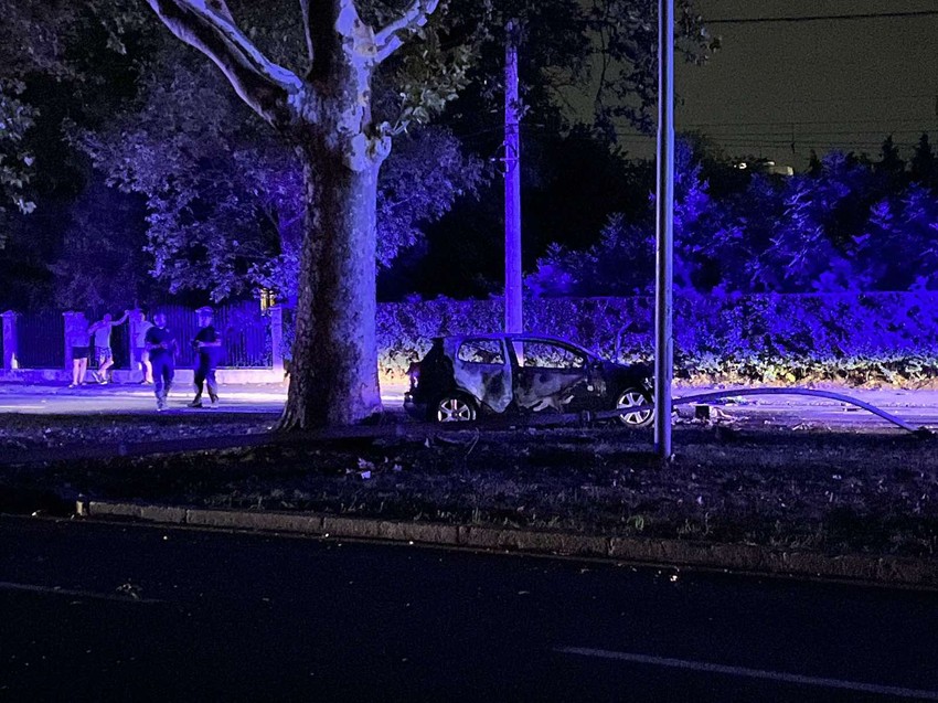 Saobraćajna nesreća na Banjici