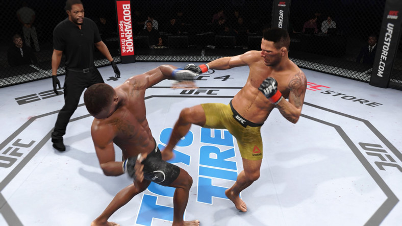 EA Sports UFC 4 - screenshot z wersji na PlayStation 4