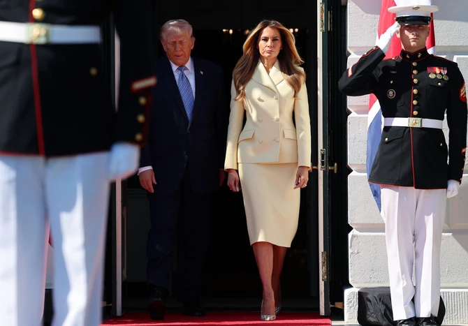 Donald i Melanija Tramp