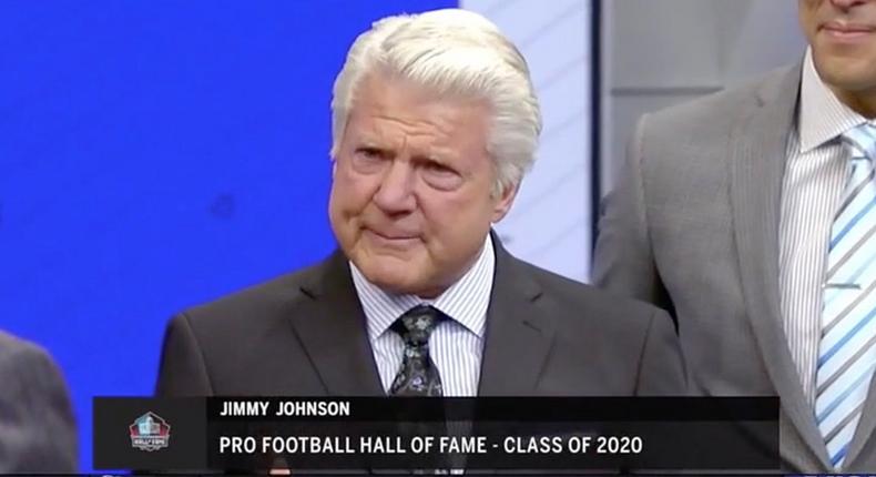 jimmy johnson hall of fame