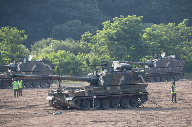 Koreańskie armatohaubice K9 Thunder