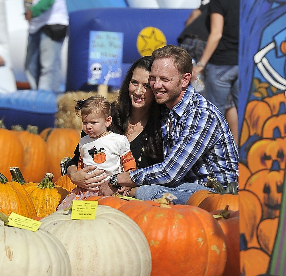 Gwiazdy z dziećmi na Mr. Bones Pumpkin Patch/ fot. East News