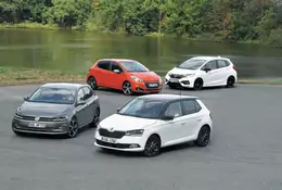 Honda Jazz kontra Peugeot 208, Skoda Fabia i VW Polo - małe, ale z pazurem