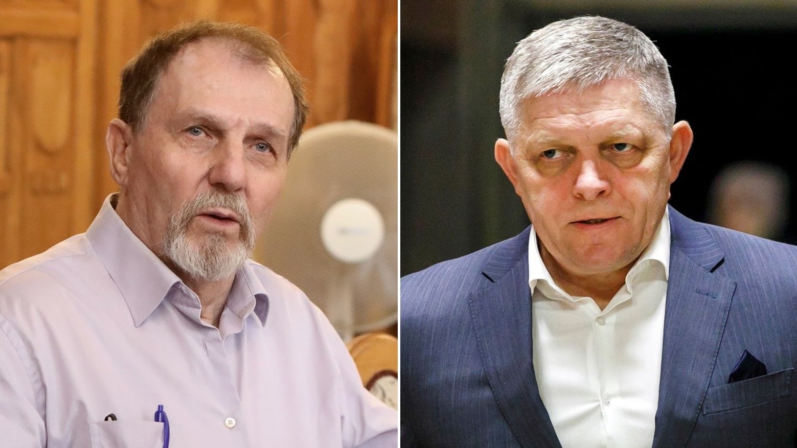Juraj Cintula a Robert Fico.
