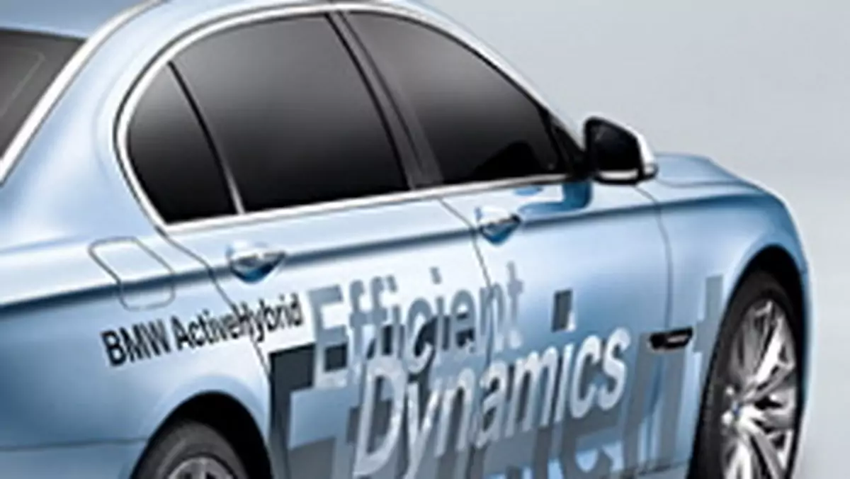 Genewa 2009: strategia BMW EfficientDynamics - nowy model serii 7