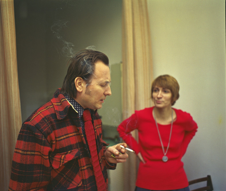 Ignacy Gogolewski i Joanna Rawik (Warszawa, styczeń 1974 r.).