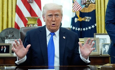 Trump obiecuje 'Złotą kopułę' nad USA! Cena nie gra roli