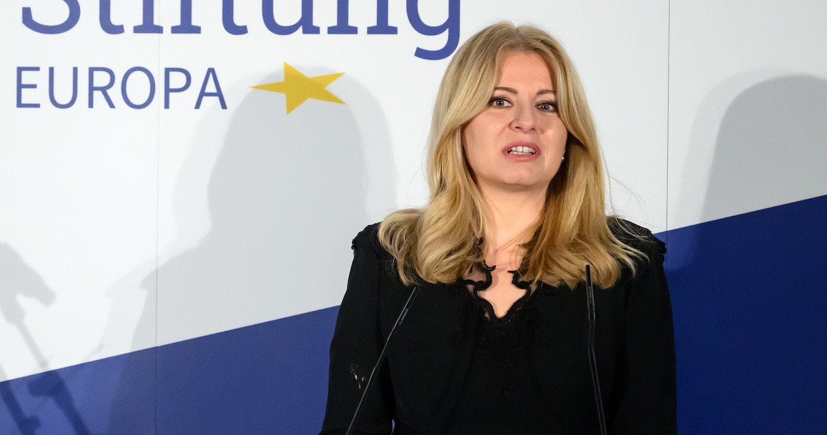 Prezidentka SR Zuzana Čaputová. 