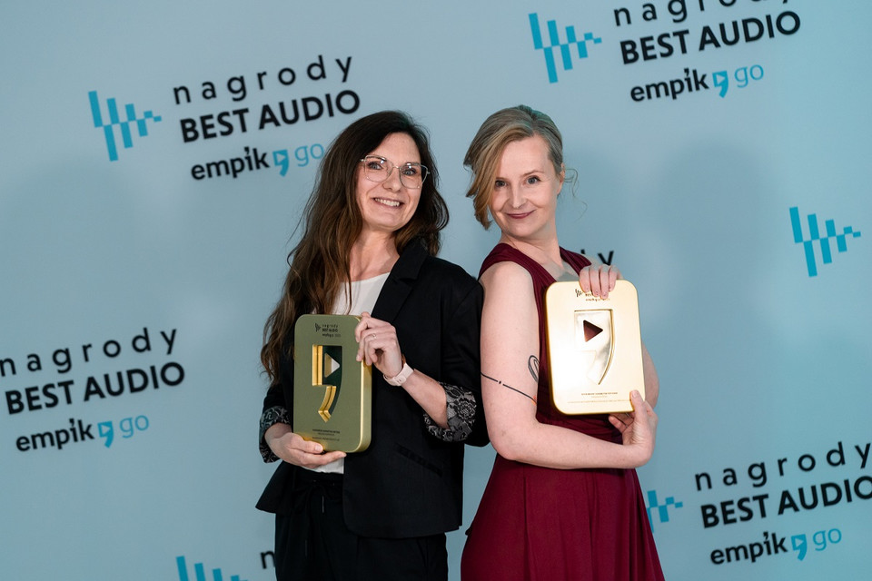 Melissa Darwood i Magda Karel, zwyciężczynie 3. edycji Nagród BEST AUDIO Empik Go