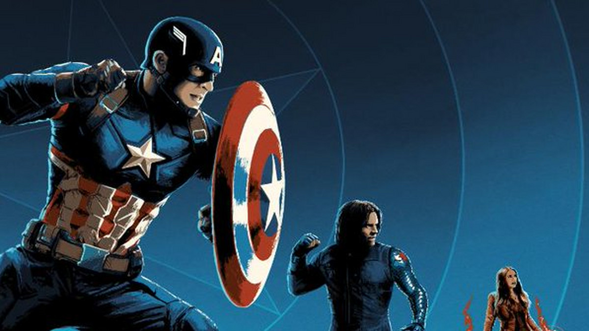 "Kapitan Ameryka: wojna bohaterów" - plakat