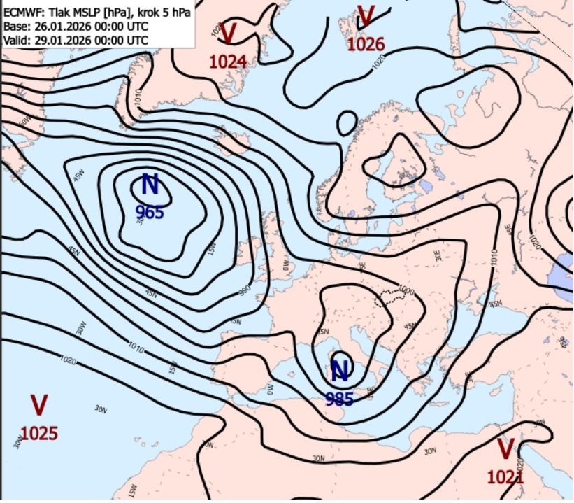 Poveternostná situácia.
