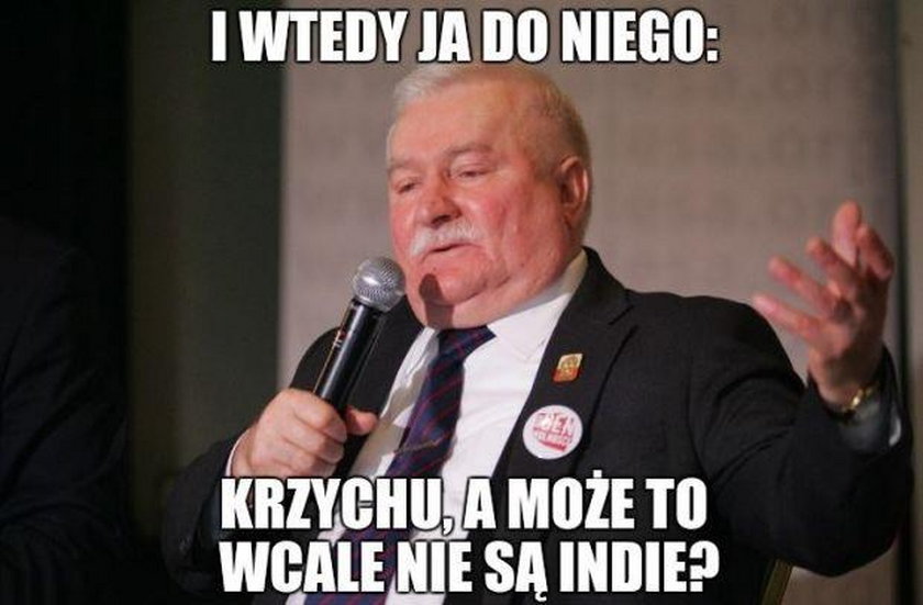 Wałęsa inspirował nawet Boga - zdjęcia