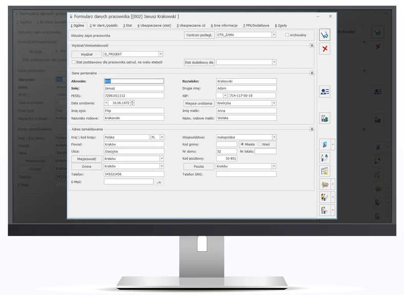 Comarch ERP Optima Płace i Kadry Plus