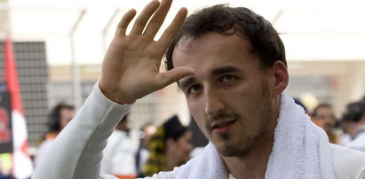 Kubica zadowolony  z 10. miejsca