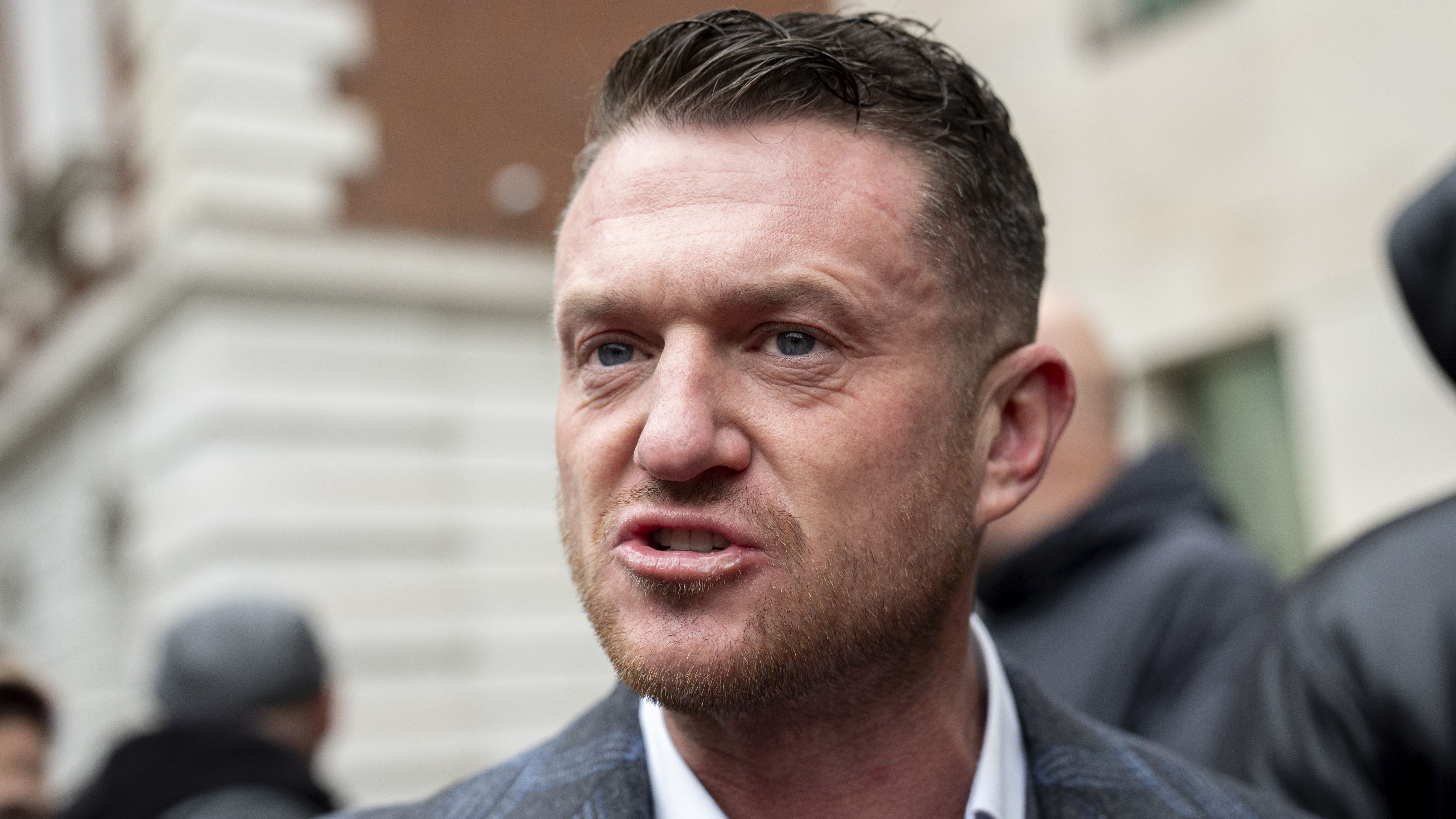 Tommy Robinson faces jail for refusing to unlock phone at border