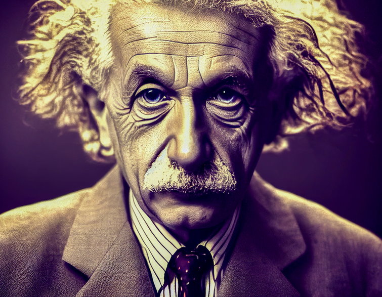 Albert Einstein urodził się 14 marca 1879 r. w Ulm w Niemczech, a  zmarł 18 kwietnia 1955 r. w wieku 76 lat Princeton w Stanach Zjednoczonych