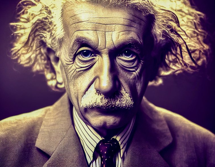 Albert Einstein urodził się 14 marca 1879 r. w Ulm w Niemczech, a  zmarł 18 kwietnia 1955 r. w wieku 76 lat Princeton w Stanach Zjednoczonych