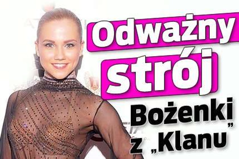 Odważny strój Bożenki z "Klanu"