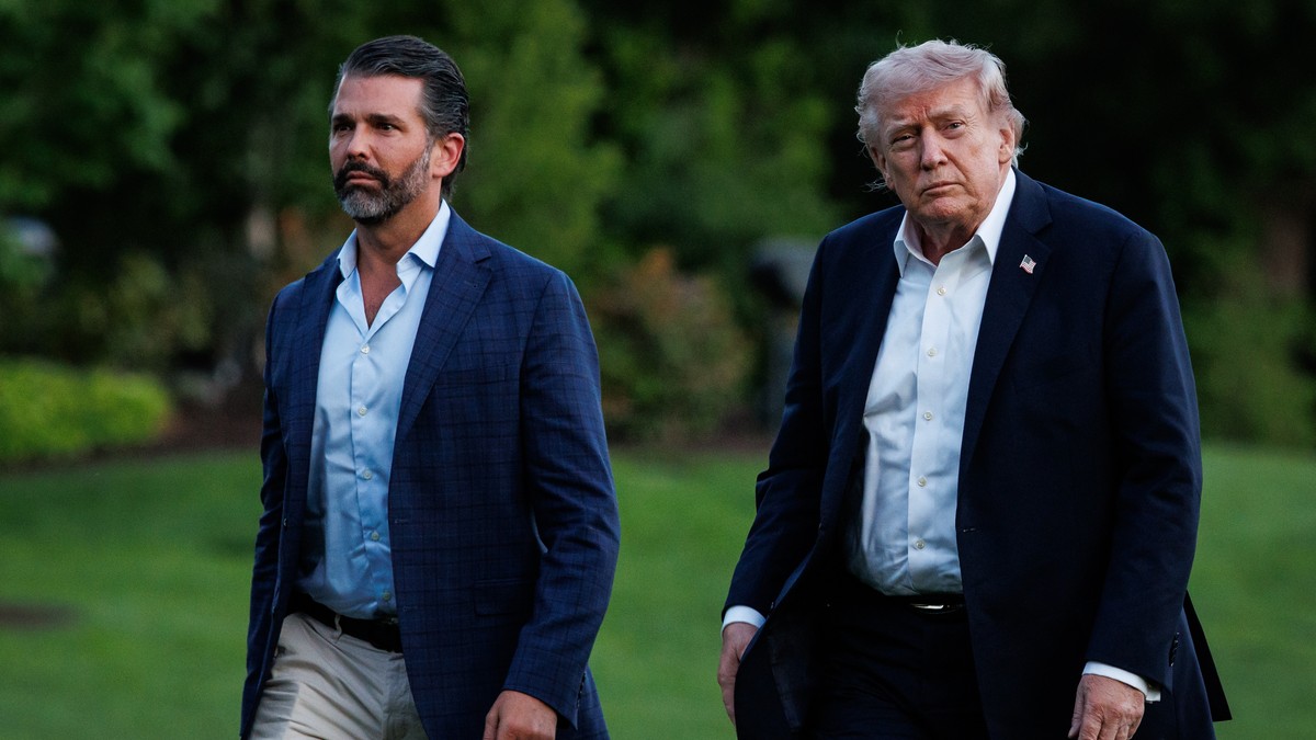 Donald Tramp sa sinom