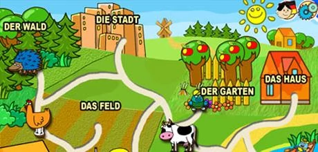Screen z gry "Bolek i Lolek: Język niemiecki dla najmłodszych"