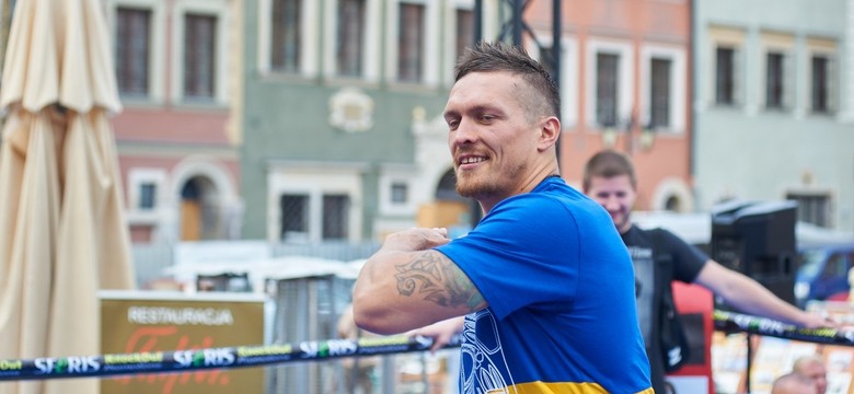 Ołeksandr Usyk: myślę o tym, co u córki w szkole