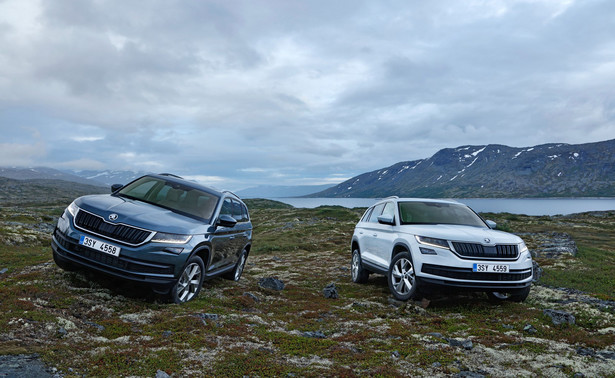 Skoda kodiaq debiutuje w Berlinie. Wcześniej wyciekły zdjęcia [nowy SUV dla 7 osób]