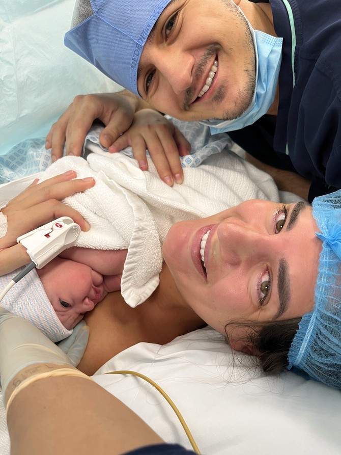 Jelena o svom porođaju u Dubaiju, Foto: Privatna arhiva