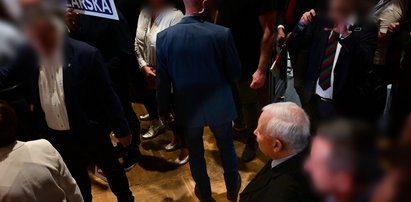 Jarosław Kaczyński się czegoś boi? Tak pilnowali go w Krakowie [ZDJĘCIA]