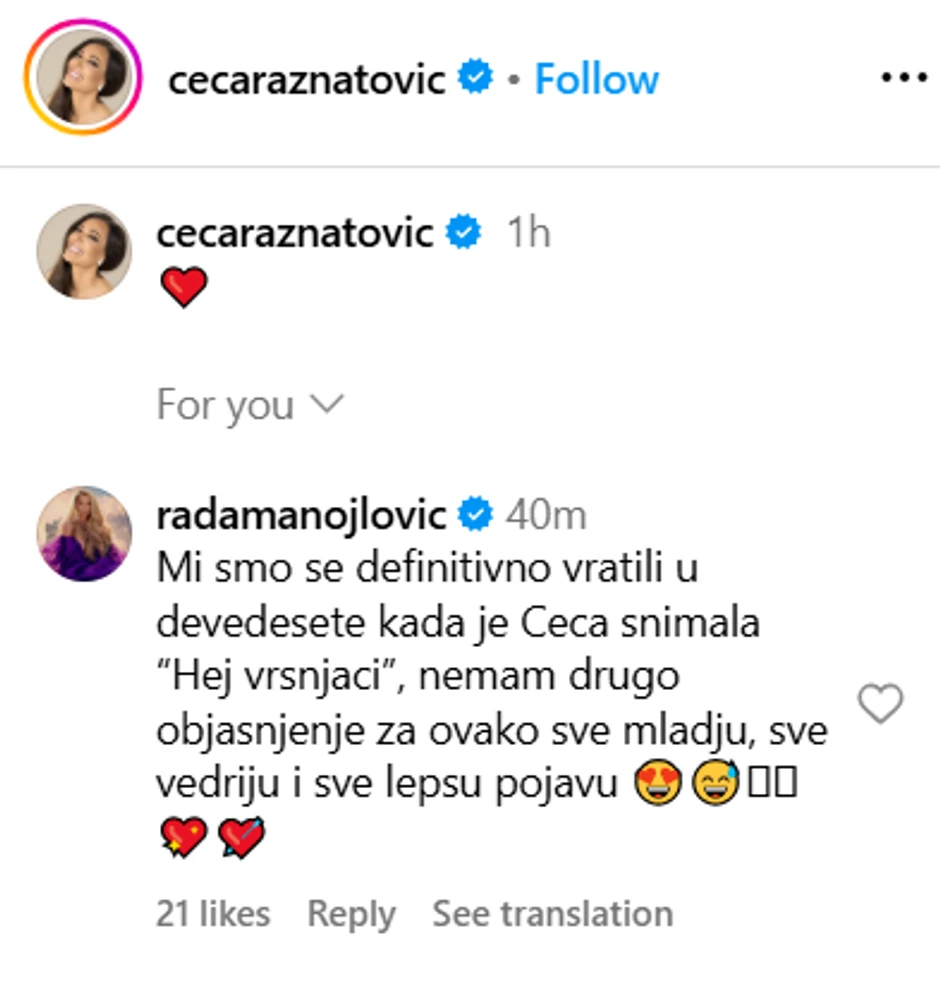 Radim komentar o Ceci