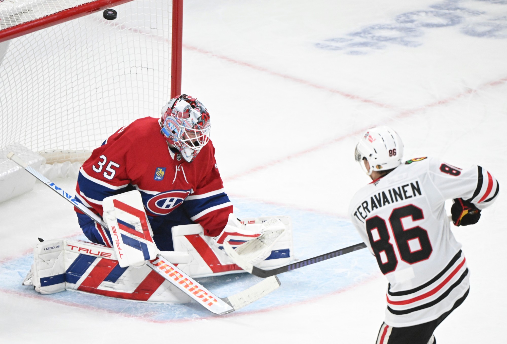 Zápas NHL: Montreal Canadiens - Chicago Blackhawks.