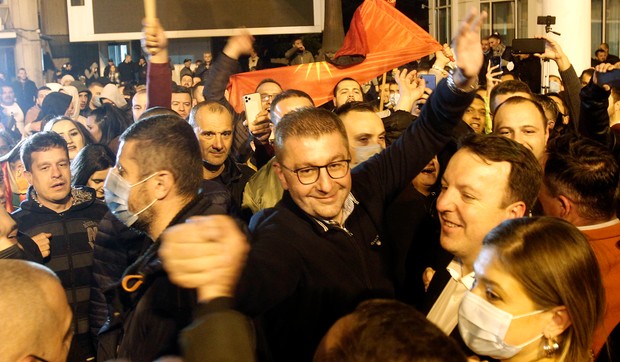 VMRO-DPMNE slavi pobedu na lokalnim izborima - Hristijan Mickoski 