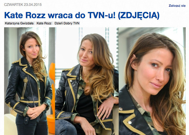 Kate Rozz, fot. screen z pudelek.pl