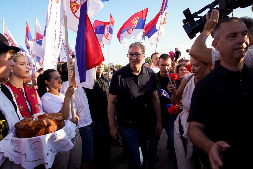 Aleksandar Vučić u Belegišu