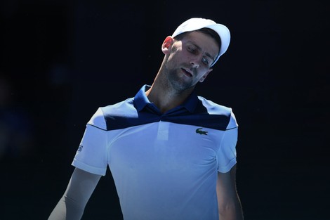 Nole tokom meča sa Monfisom
