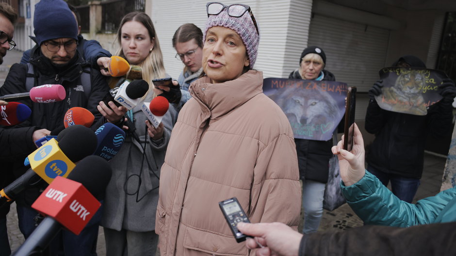 6 marca 2024 r., Ewa Zgrabczyńska pod poznańskim starym zoo zwołała konferencję prasową, podczas której odpierała zarzuty prokuratury