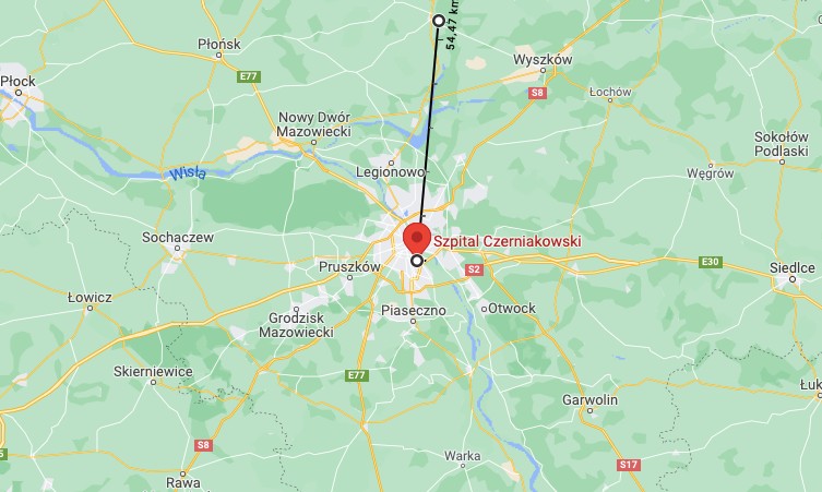 Varsovia - Pułtusk
