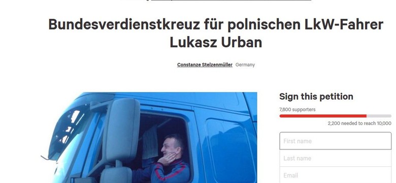 Niemcy chcą uhonorować bohaterskiego Polaka. Petycja do prezydenta o przyznanie orderu